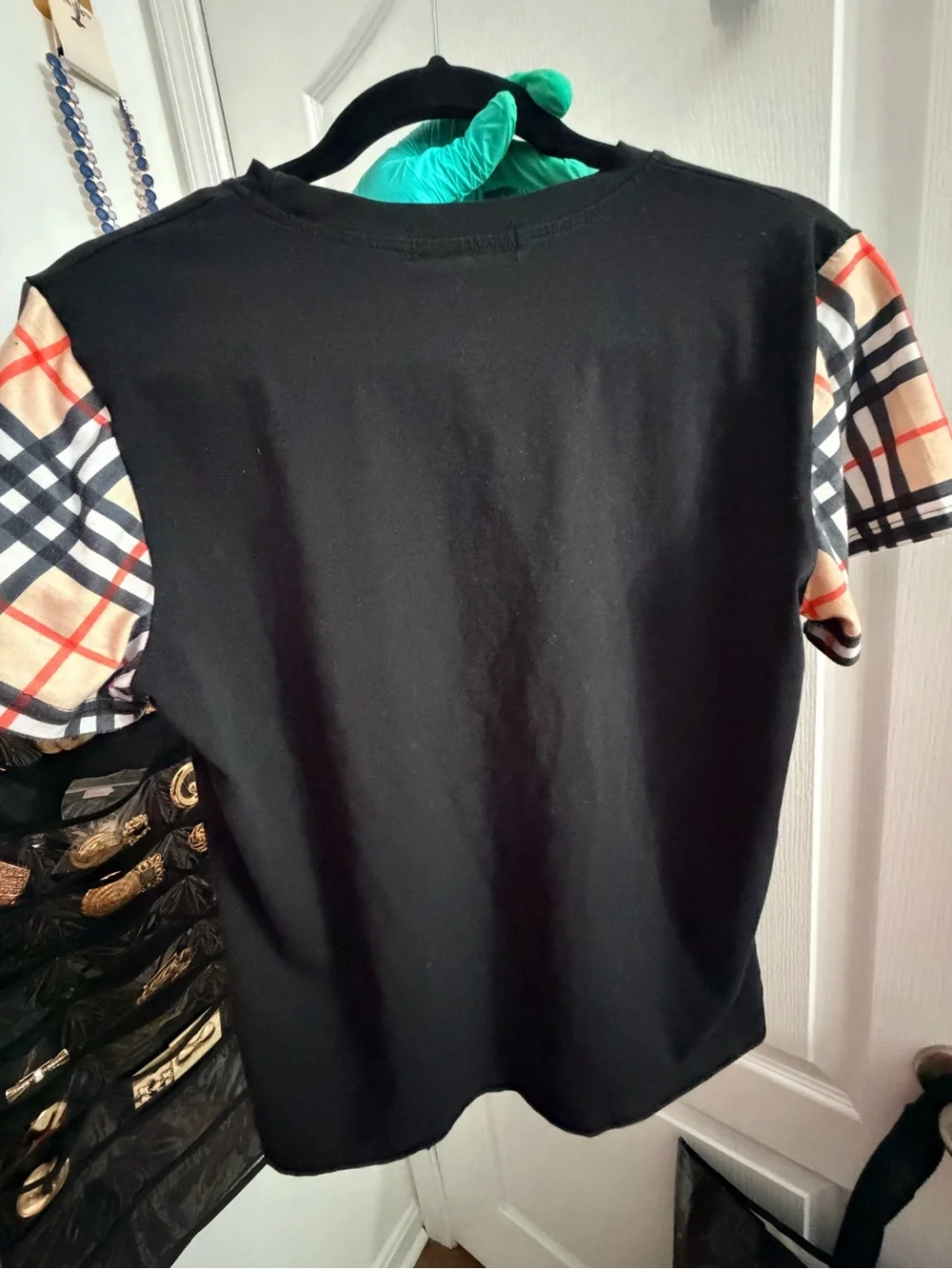Burberry shirt no size tag pre loved